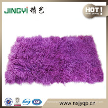 Wholesale Fancy Tibetan Mongolian Lamb Fur Plate